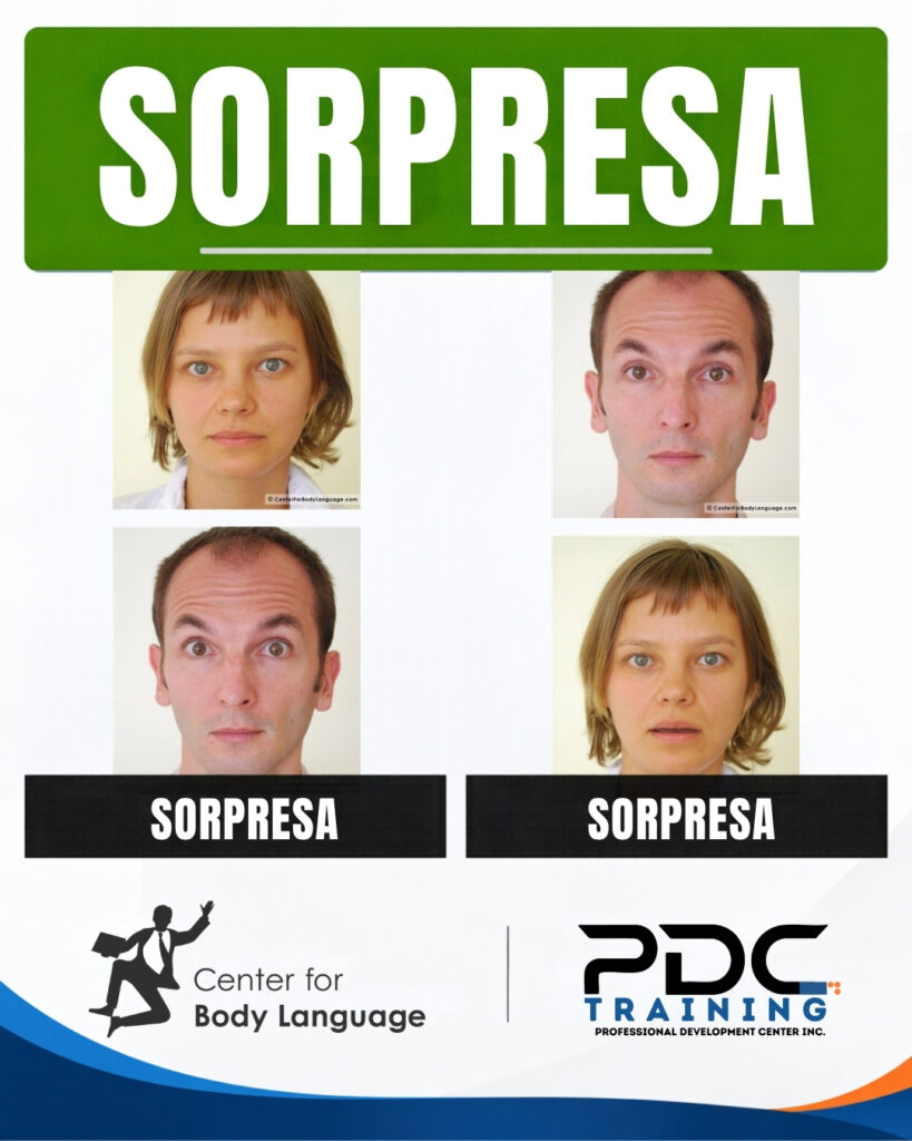 Flashcard microexpresiones - Sorpresa