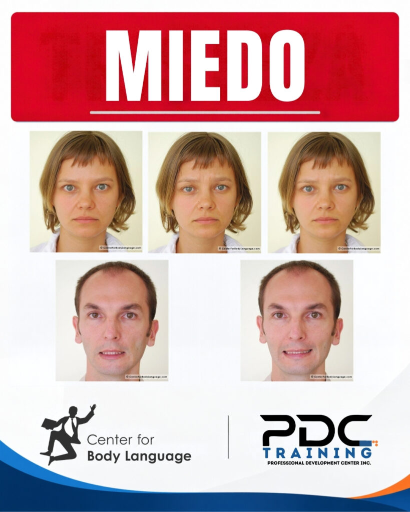 Flashcard microexpresiones - Miedo