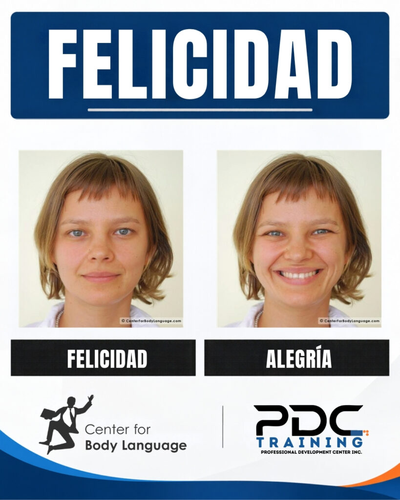 Flashcard microexpresiones - Felicidad y alegría